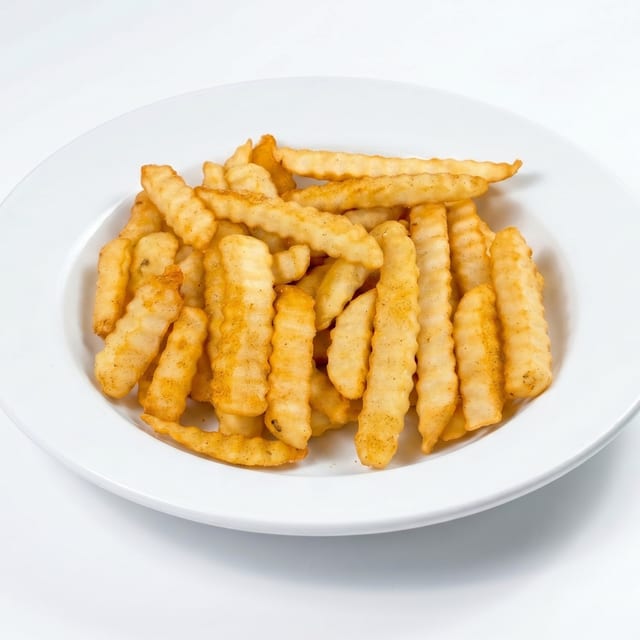 Crinkle Cut Fries.